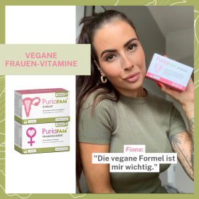 PuriaFAM Zykluszauber vegane Frauen-Vitamine
